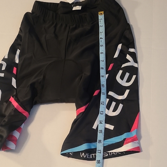 Weimostar Black Athletic Shorts with Pink and Blue Accents NWOT Size XL Cool Max - Picture 10 of 10
